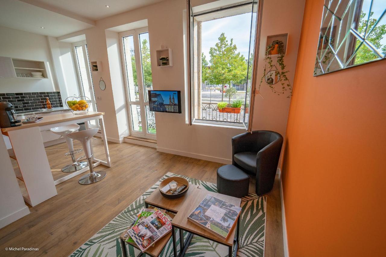 L'Ile De La Breche Apartment Niort Bagian luar foto